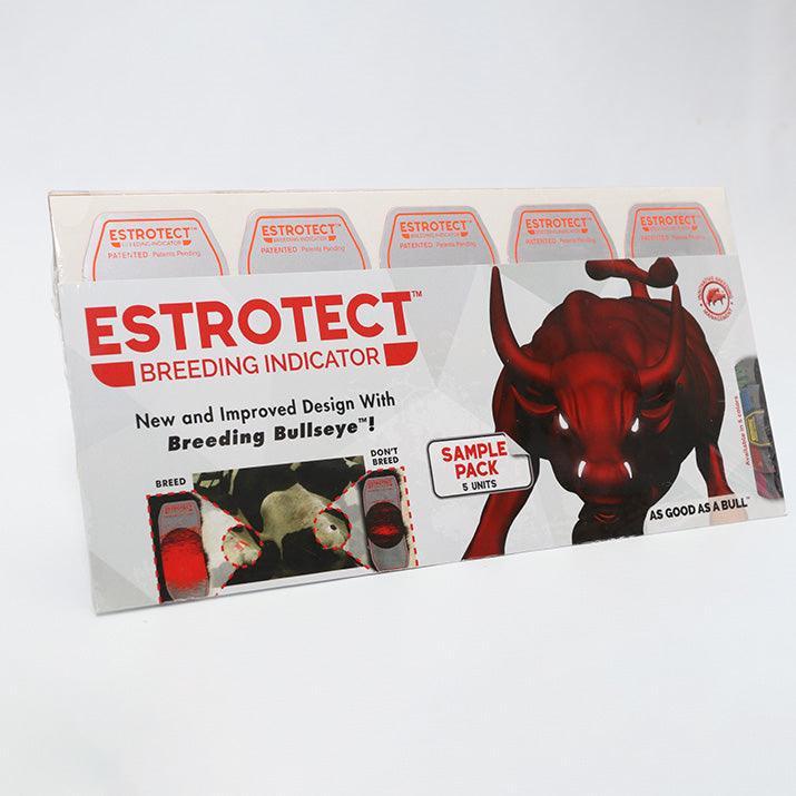 Detector de cio ESTROTECT Vermelho - 50 unidades - Alta Genetics do Brasil