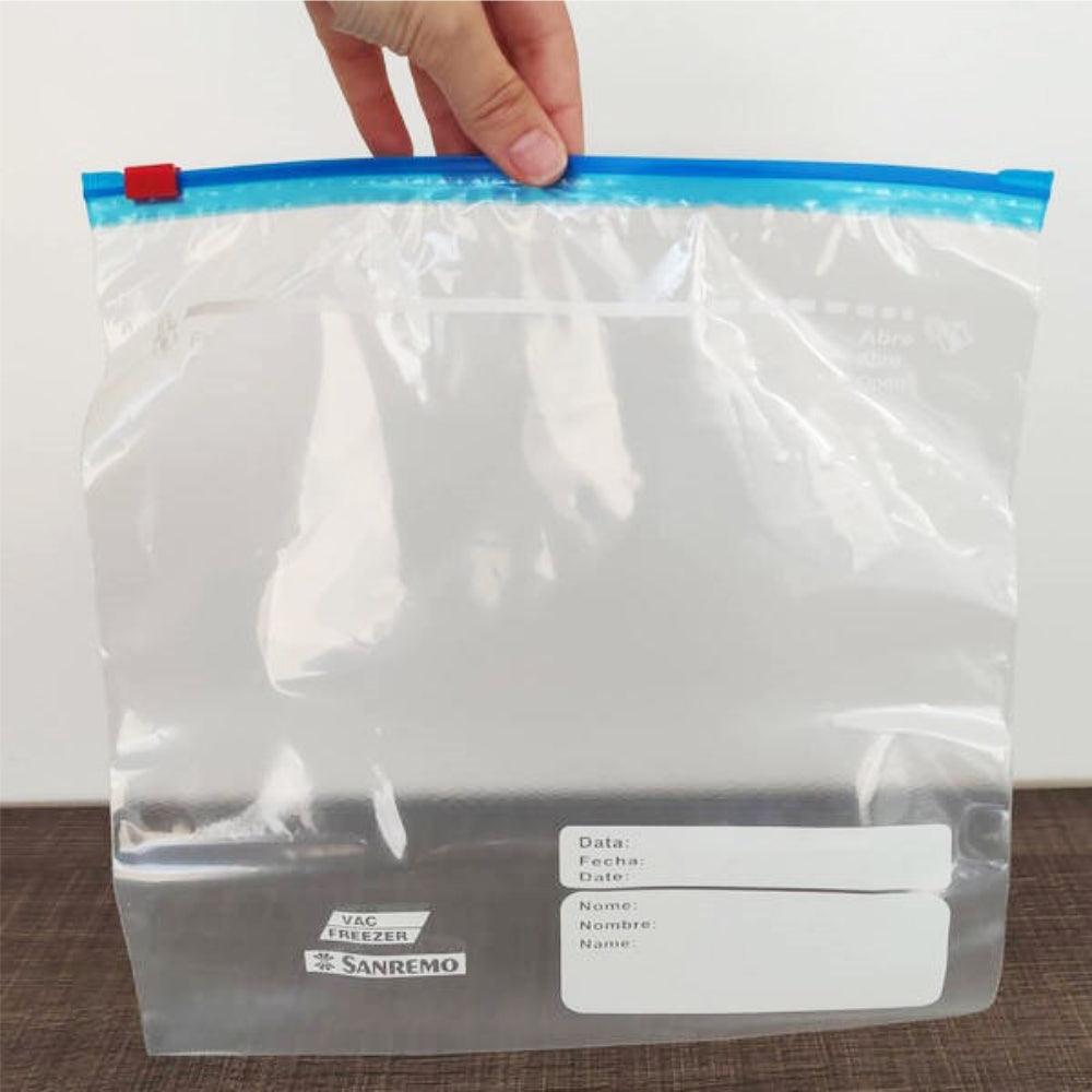 Saco hermético para congelamento de colostro (192 unid.) - Alta Genetics do Brasil